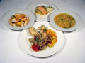 meal prepared as part of the workshop (click for larger image)